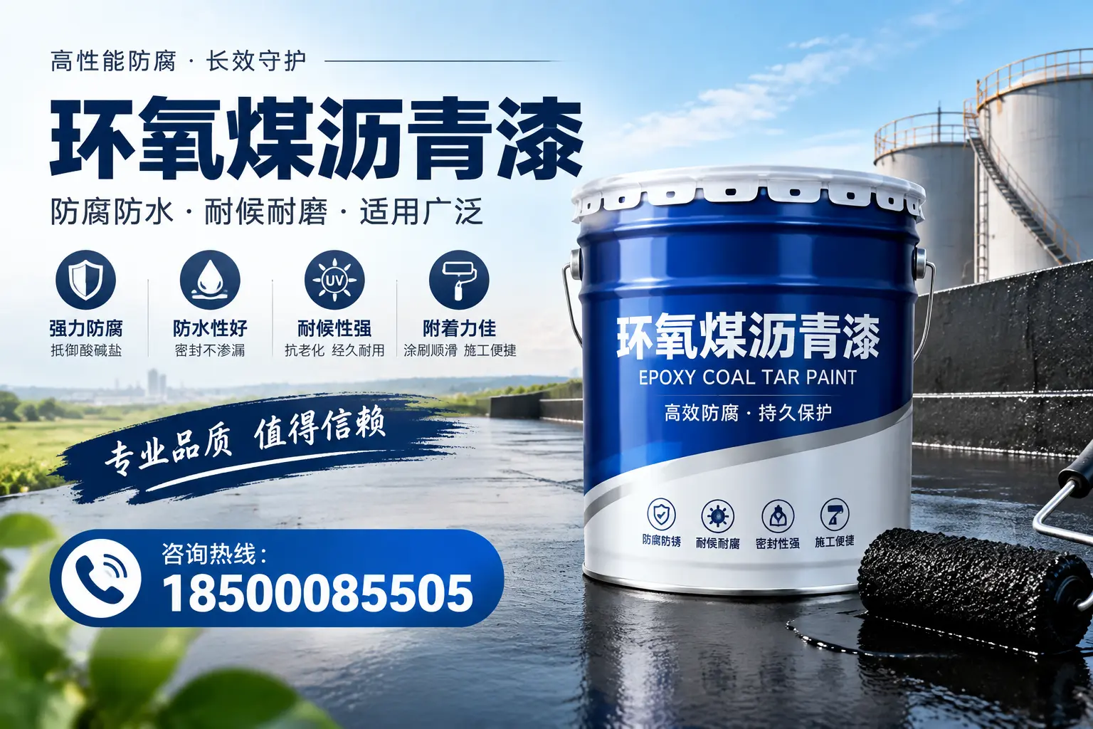 环氧煤沥青漆与油漆的区别，牡丹消费者最关心的问题