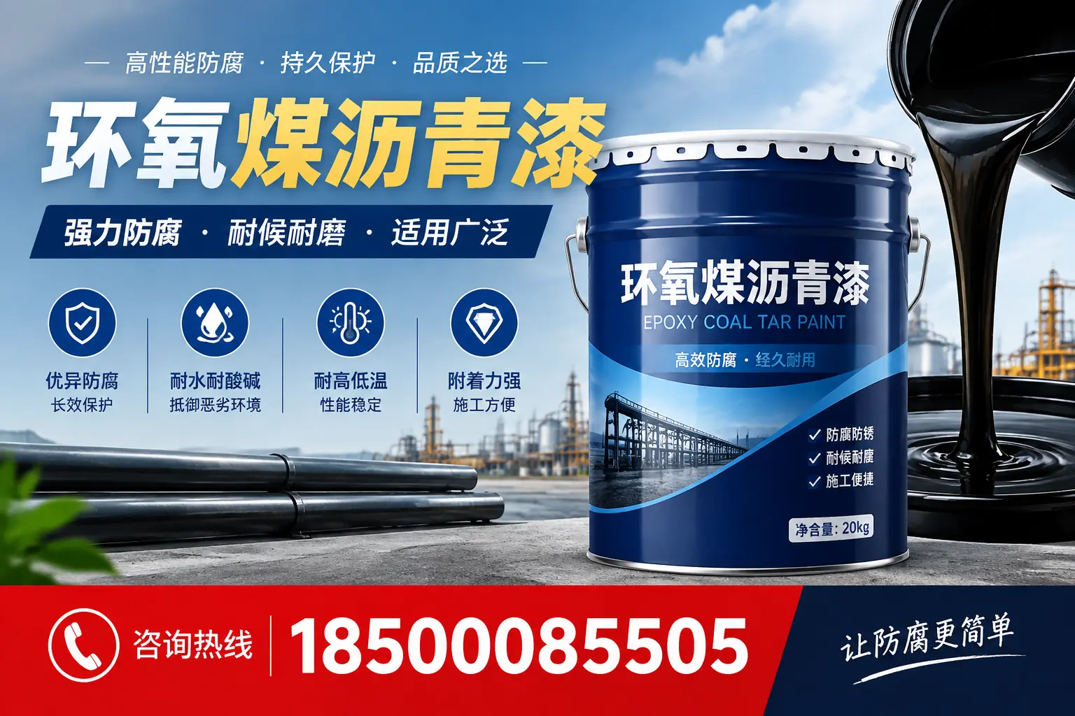 环氧煤沥青漆在不同气候条件下的表现分析，牡丹适用性